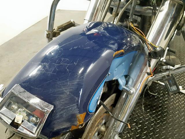 1HD1FLW124Y618267 - 2004 HARLEY-DAVIDSON FLHTCUI SH BLUE photo 9