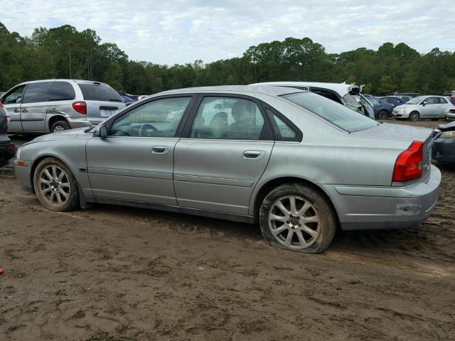 YV1TS59H641380274 - 2004 VOLVO S80 2.5T GRAY photo 10