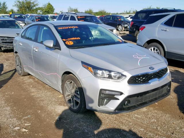 3KPF34AD5KE041860 - 2019 KIA FORTE GT L SILVER photo 1