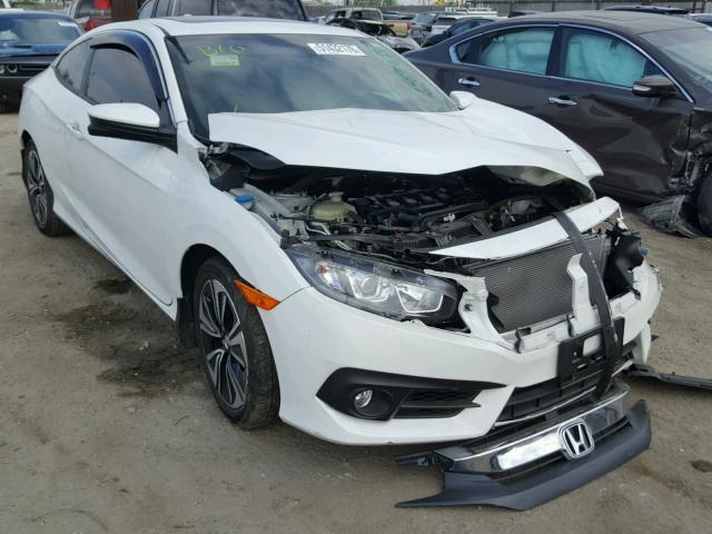 2HGFC3B76HH353736 - 2017 HONDA CIVIC EXL WHITE photo 1