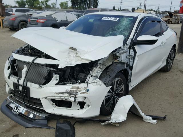 2HGFC3B76HH353736 - 2017 HONDA CIVIC EXL WHITE photo 2