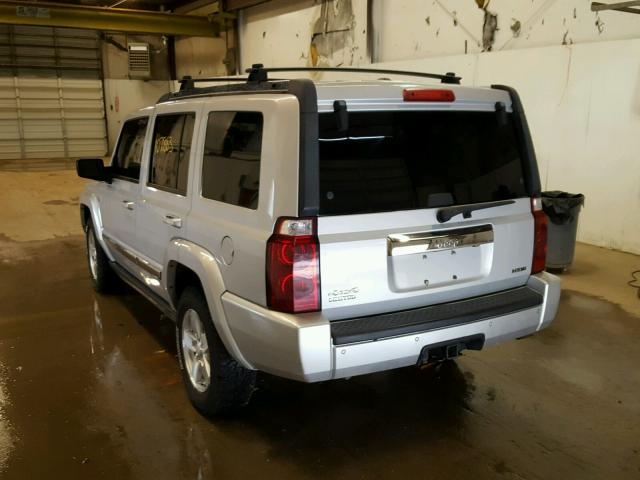 1J8HG58247C632907 - 2007 JEEP COMMANDER Gümüş foto 3