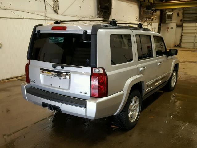 1J8HG58247C632907 - 2007 JEEP COMMANDER Gümüş foto 4