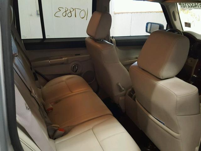 1J8HG58247C632907 - 2007 JEEP COMMANDER Gümüş foto 6