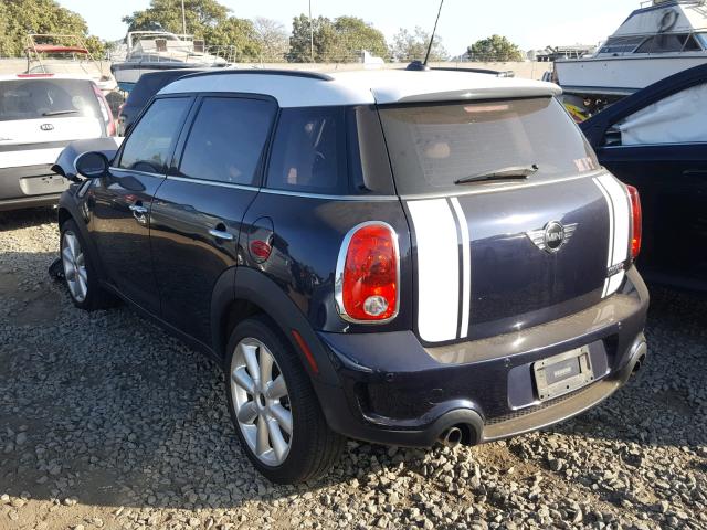 WMWZC3C5XCWL86321 - 2012 MINI COOPER S C TWO TONE photo 3