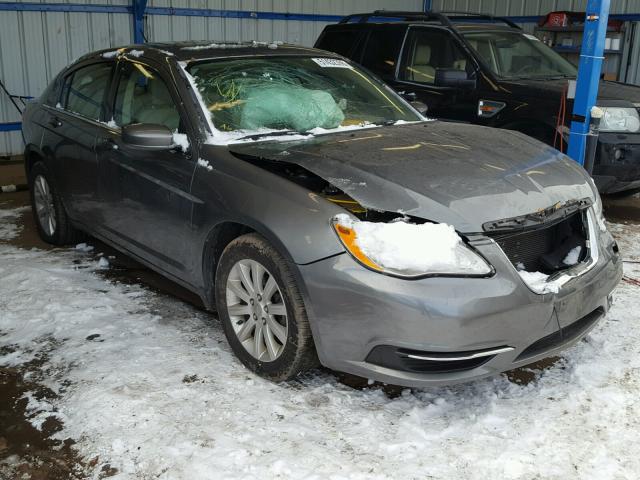 1C3BC1FG2BN604461 - 2011 CHRYSLER 200 TOURIN GRAY photo 1