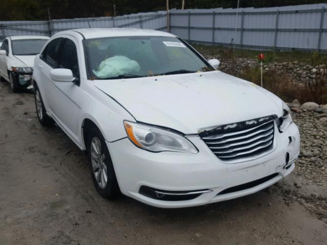 1C3CCBBB8EN101199 - 2014 CHRYSLER 200 TOURIN WHITE photo 1