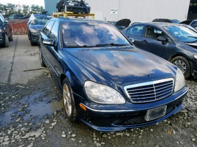 WDBNG74J13A359657 - 2003 MERCEDES-BENZ S 55 AMG BLACK photo 1