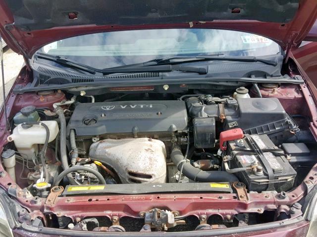 JTKDE177460086961 - 2006 TOYOTA SCION TC ბურგუნდია ფოტო 7