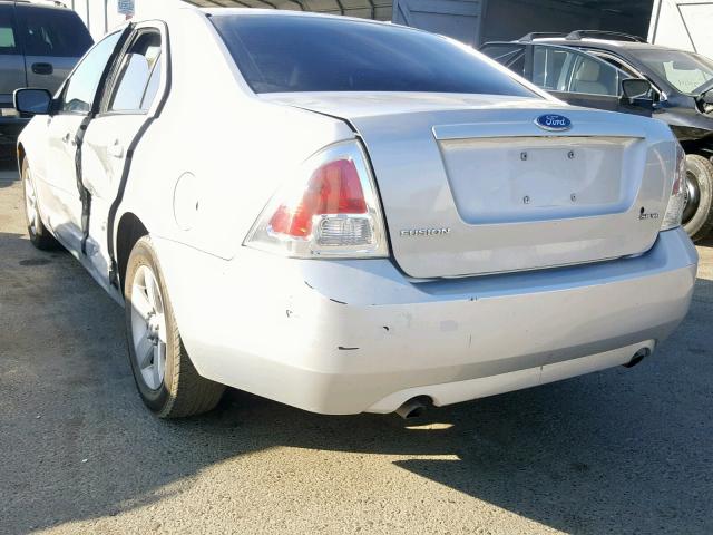 3FAFP07126R120515 - 2006 FORD FUSION SE SILVER photo 3