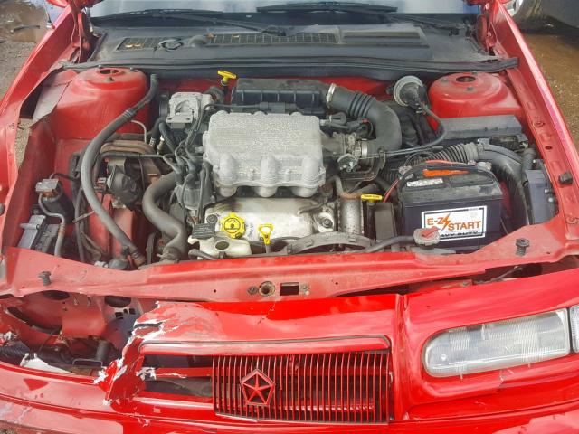 1C3EU4537SF666555 - 1995 CHRYSLER LEBARON GT RED photo 7