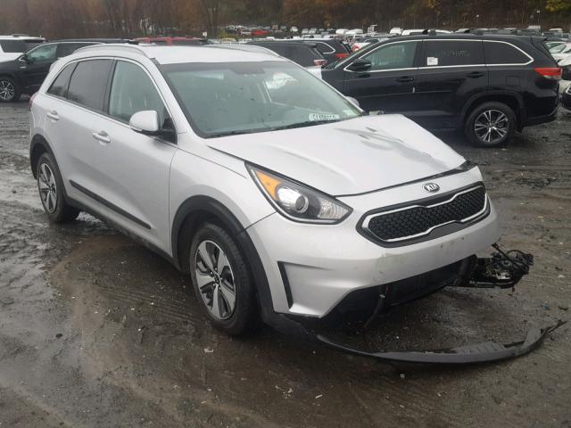 KNDCC3LC8H5066855 - 2017 KIA NIRO EX SILVER photo 1