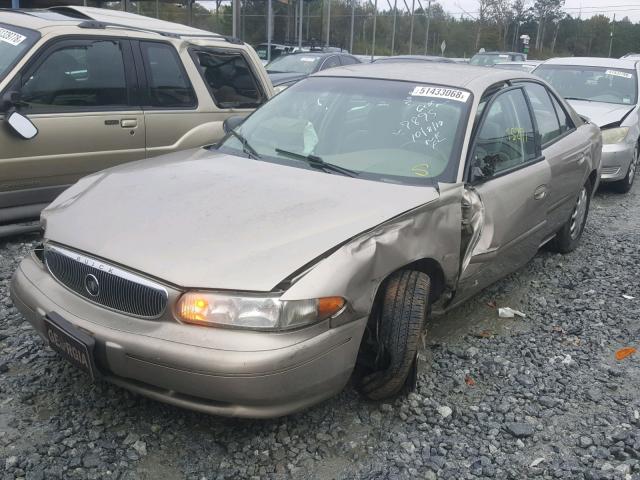 2G4WS52J031117895 - 2003 BUICK CENTURY CU TAN photo 2