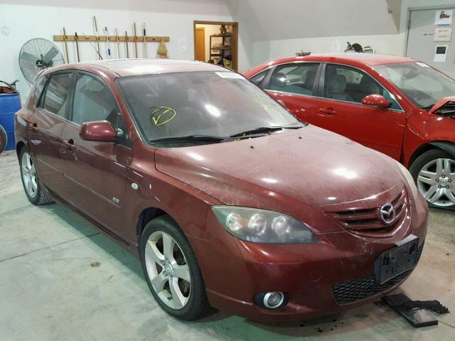 JM1BK343361412537 - 2006 MAZDA 3 HATCHBAC RED photo 1