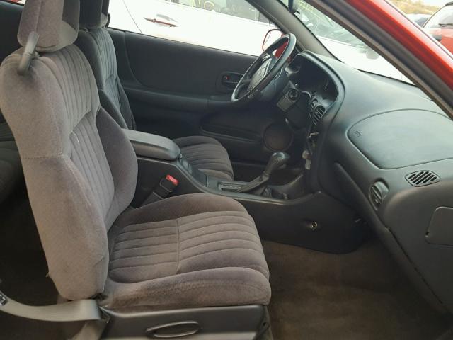 1G2WP12K11F213200 - 2001 PONTIAC GRAND PRIX წითელი ფოტო 5