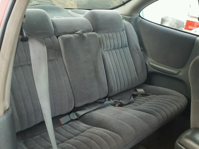 1G2WP12K11F213200 - 2001 PONTIAC GRAND PRIX წითელი ფოტო 6