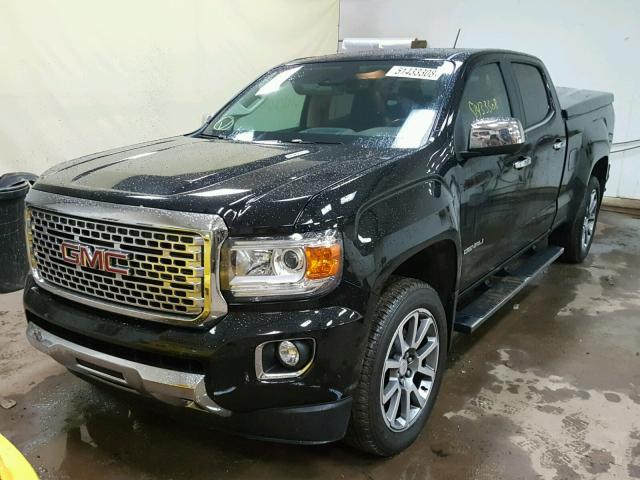 1GTP6EE14H1255476 - 2017 GMC CANYON DEN BLACK photo 2