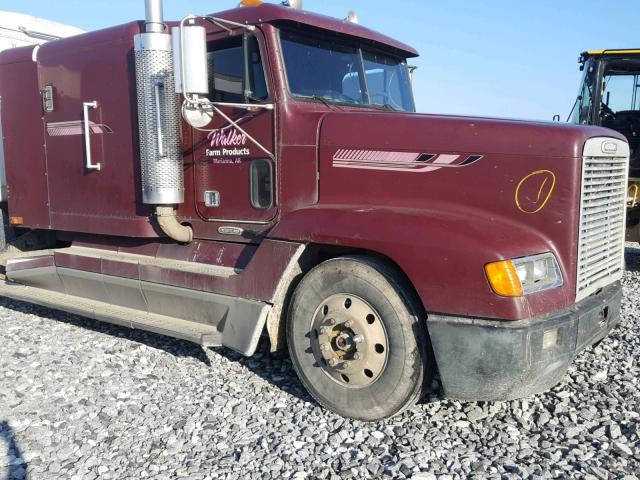 1FUYDSEB6WP894950 - 1998 FREIGHTLINER CONVENTION BURGUNDY photo 1