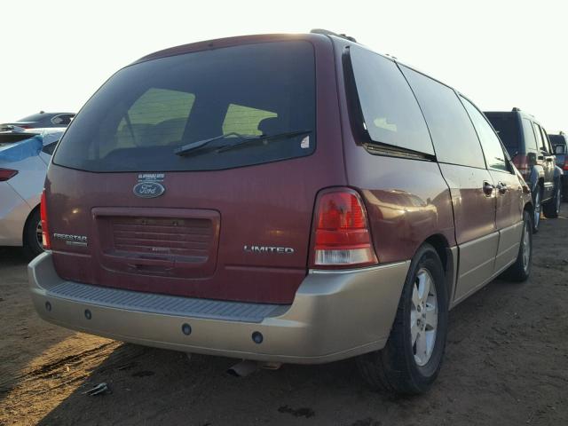 2FMDA58224BA99289 - 2004 FORD FREESTAR L BURGUNDY photo 4