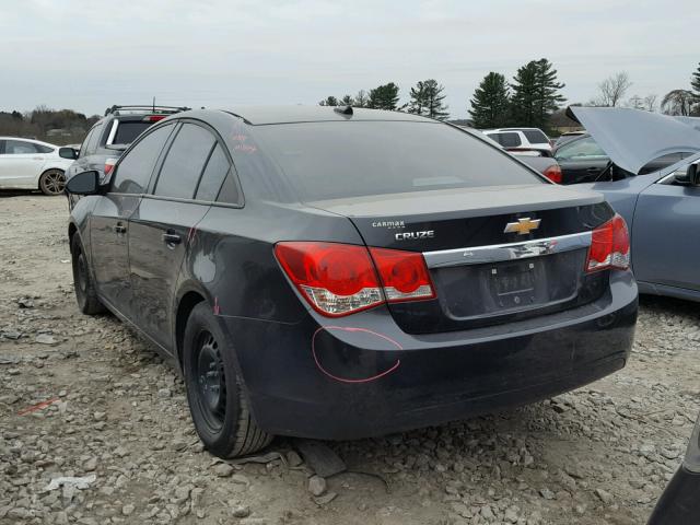 1G1PA5SGXD7123152 - 2013 CHEVROLET CRUZE LS BLACK photo 3