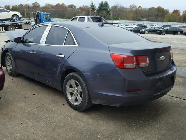 1G11C5SAXDF158873 - 2013 CHEVROLET MALIBU 1LT BLUE photo 3
