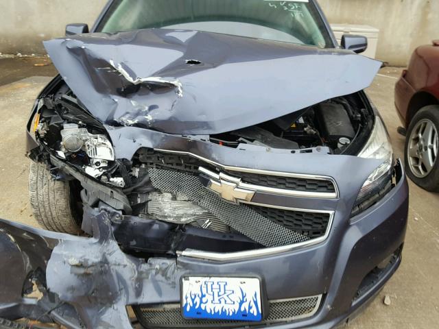 1G11C5SAXDF158873 - 2013 CHEVROLET MALIBU 1LT BLUE photo 7