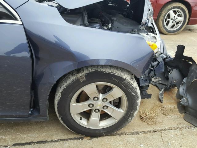 1G11C5SAXDF158873 - 2013 CHEVROLET MALIBU 1LT BLUE photo 9