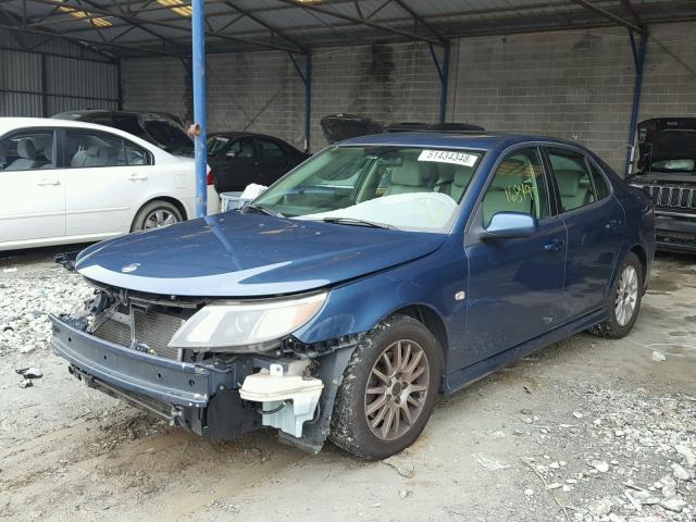 YS3FB49Y581112313 - 2008 SAAB 9-3 2.0T BLUE photo 2