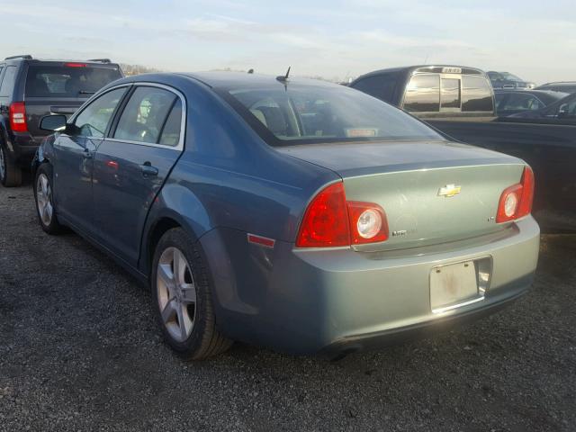 1G1ZG57B09F182390 - 2009 CHEVROLET MALIBU LS 绿色 照片 3