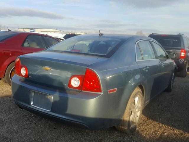 1G1ZG57B09F182390 - 2009 CHEVROLET MALIBU LS 绿色 照片 4
