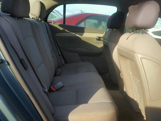 1G1ZG57B09F182390 - 2009 CHEVROLET MALIBU LS 绿色 照片 6