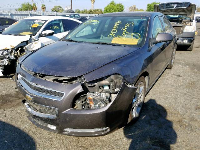 1G1ZC5EB0A4162686 - 2010 CHEVROLET MALIBU 1LT 绿色 照片 2