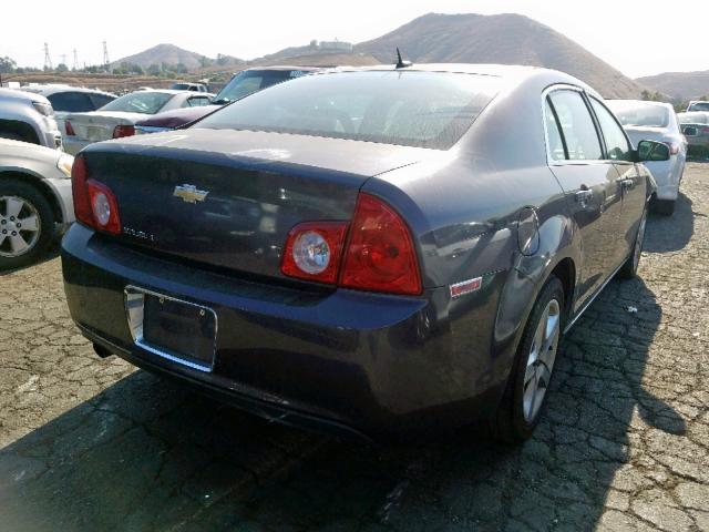 1G1ZC5EB0A4162686 - 2010 CHEVROLET MALIBU 1LT 绿色 照片 4