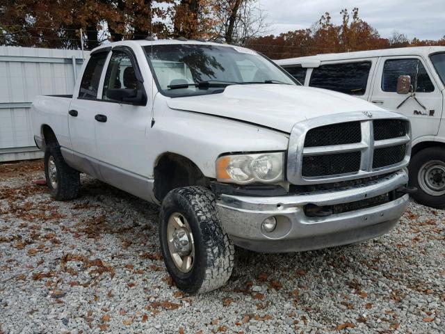 3D7KU28C84G154017 - 2004 DODGE RAM 2500 S WHITE photo 1