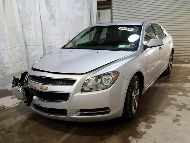 1G1ZC5E09CF365615 - 2012 CHEVROLET MALIBU 1LT GRAY photo 2