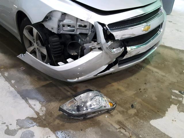 1G1ZC5E09CF365615 - 2012 CHEVROLET MALIBU 1LT GRAY photo 9