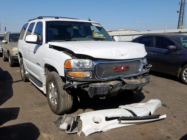 1GKEK63U85J238296 - 2005 GMC YUKON DENA WHITE photo 1