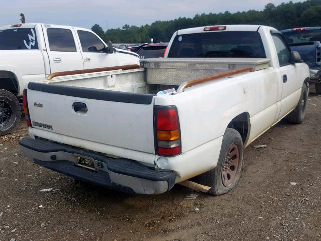 1GTEC14V76E144486 - 2006 GMC NEW SIERRA WHITE photo 4