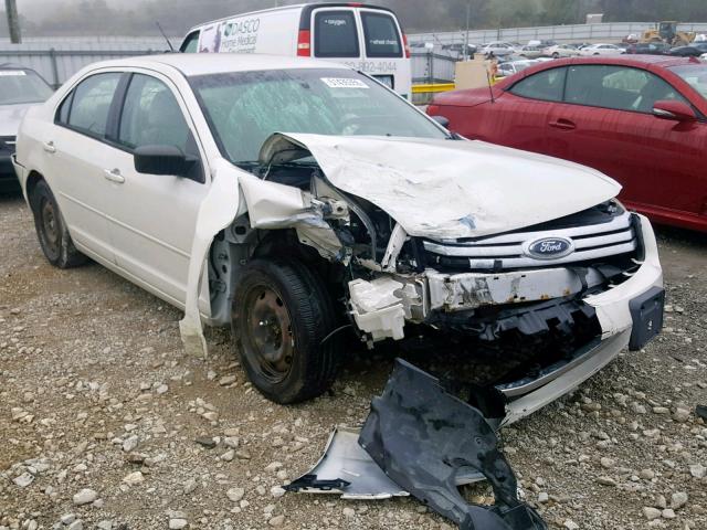 3FAHP06Z29R151316 - 2009 FORD FUSION S WHITE photo 1