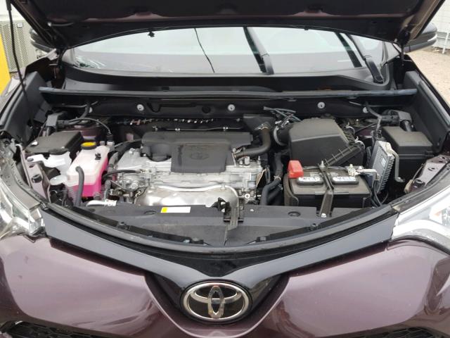 2T3NFREV7HW404448 - 2017 TOYOTA RAV4 SE BLACK photo 7