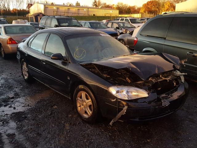 1FAFP56S81G253481 - 2001 FORD TAURUS SEL BLACK photo 1