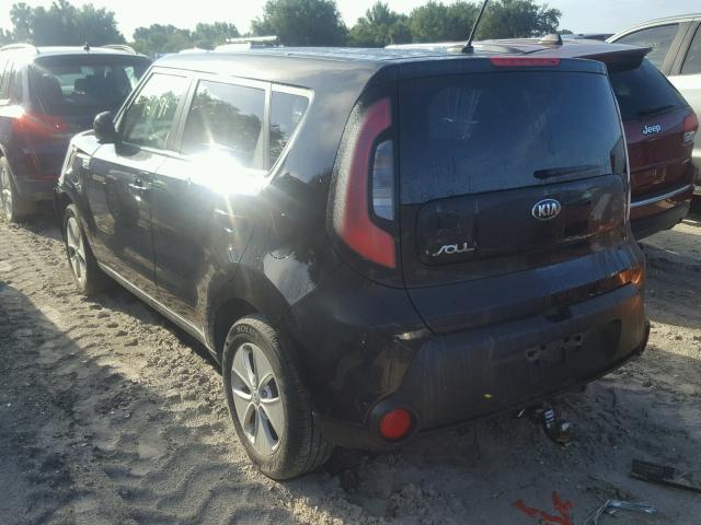 KNDJN2A22G7249824 - 2016 KIA SOUL BLACK photo 3