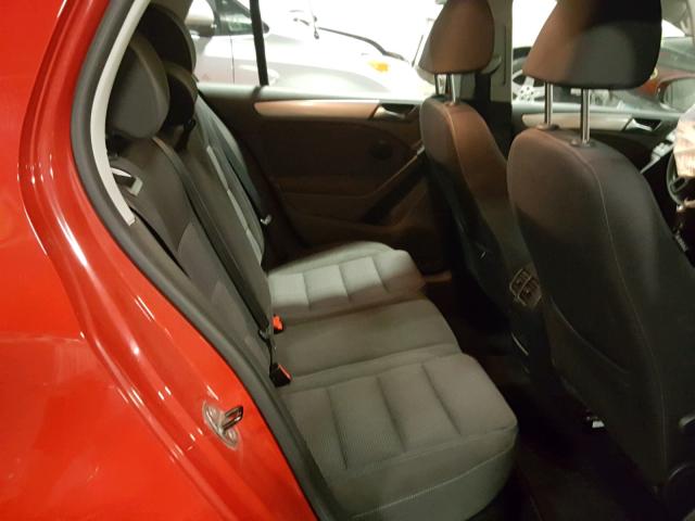 WVWDB7AJXCW334436 - 2012 VOLKSWAGEN GOLF 红色 照片 6