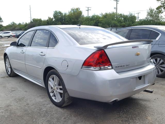 2G1WC5E3XG1126410 - 2016 CHEVROLET IMPALA LIM SILVER photo 3