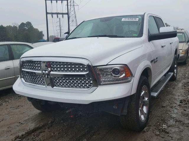 1C6RR7NM7HS872409 - 2017 RAM 1500 LARAM WHITE photo 2