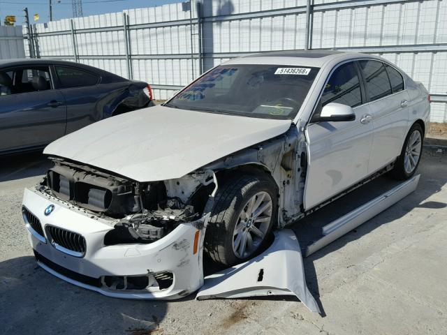 WBA5B1C59ED475012 - 2014 BMW 535 I WHITE photo 2