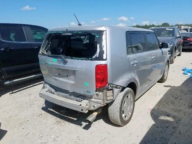 JTLKE50E581037168 - 2008 TOYOTA SCION XB 银色 照片 4
