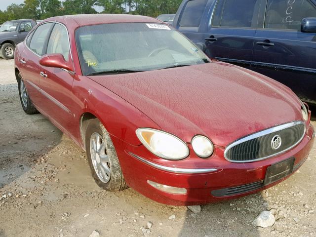 2G4WD582061190652 - 2006 BUICK LACROSSE C BURGUNDY photo 1