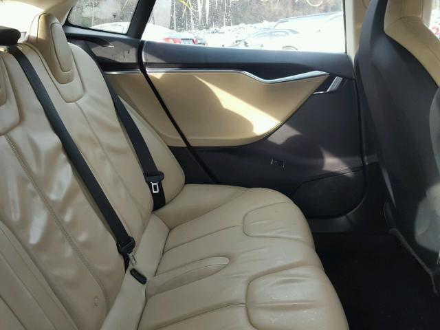 5YJSA1CG3DFP15656 - 2013 TESLA MODEL S Կանաչ լուսանկար 6