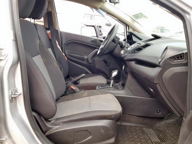 3FADP4TJ4FM219970 - 2015 FORD FIESTA S SILVER photo 5